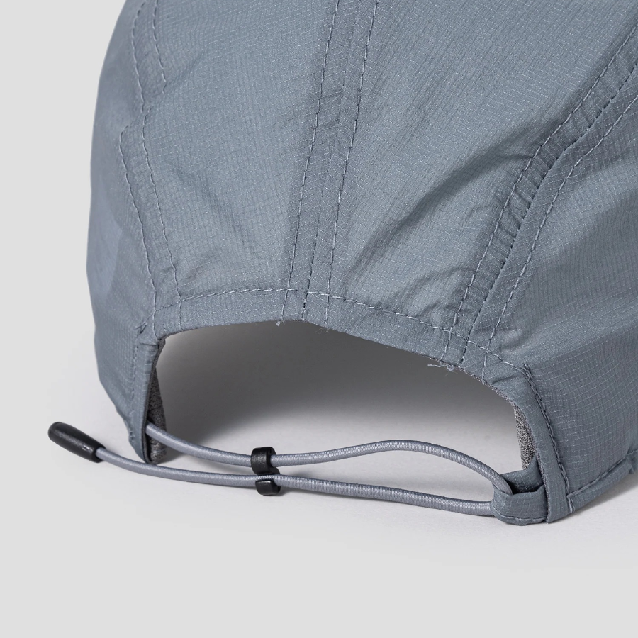 8 seconds Running Summer Lightweight Camp Cap — Grey