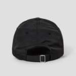 8 seconds Nylon Varsity Embroidery Ball Cap — Black