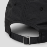 8 seconds Nylon Varsity Embroidery Ball Cap — Black