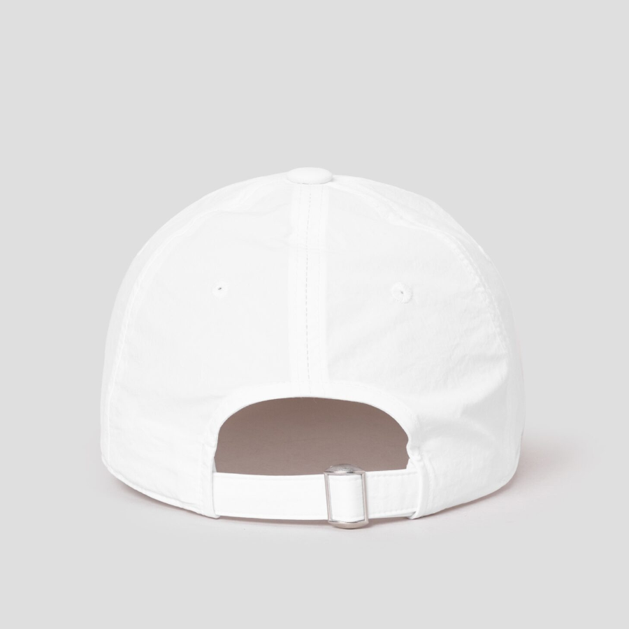 8 seconds Nylon Varsity Embroidery Ball Cap — White