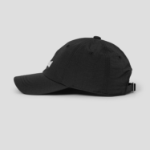 8 seconds Nylon Embroidery Ball Cap — Black