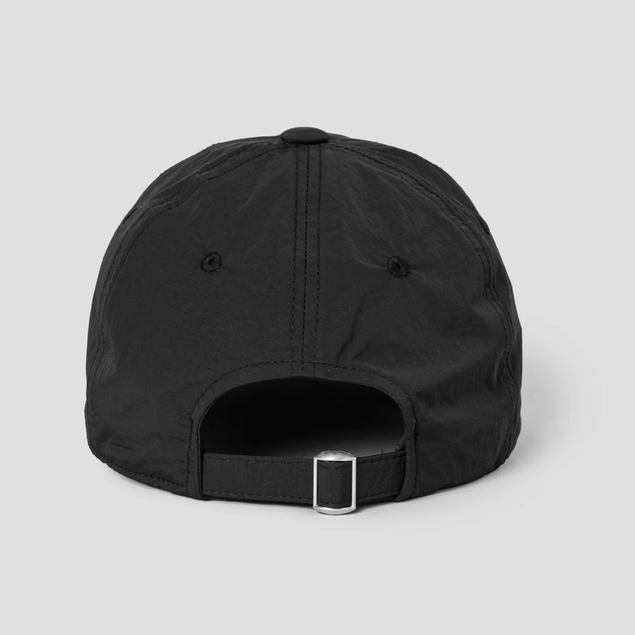 8 seconds Nylon Lettering Embroidery Ball Cap — Black