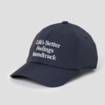 8 seconds Nylon Lettering Embroidery Ball Cap — Navy
