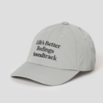 8 seconds Nylon Lettering Embroidery Ball Cap — Khaki