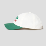 8 seconds Color-Block Embroidery Ball Cap — Green