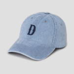 8 seconds Denim Volume Embroidery Ball Cap — Sky Blue
