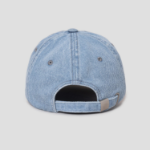 8 seconds Denim Volume Embroidery Ball Cap — Sky Blue