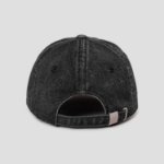 8 seconds Denim Volume Embroidery Ball Cap — Black