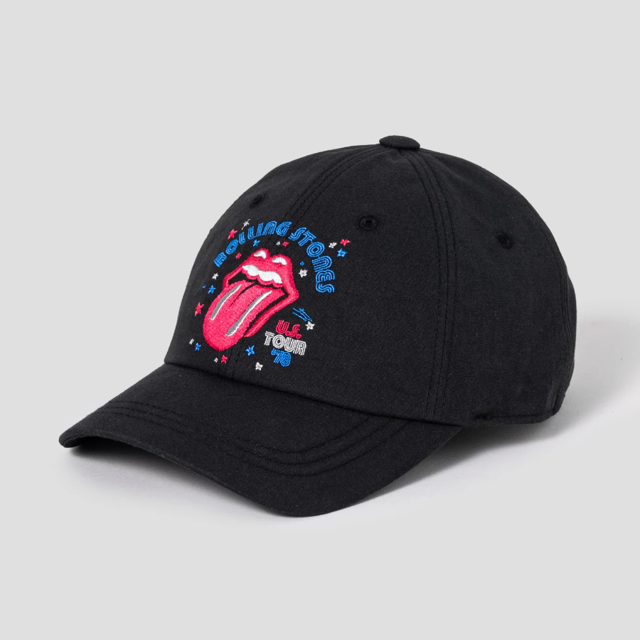 8 seconds Rolling Stones Ball Cap — Black