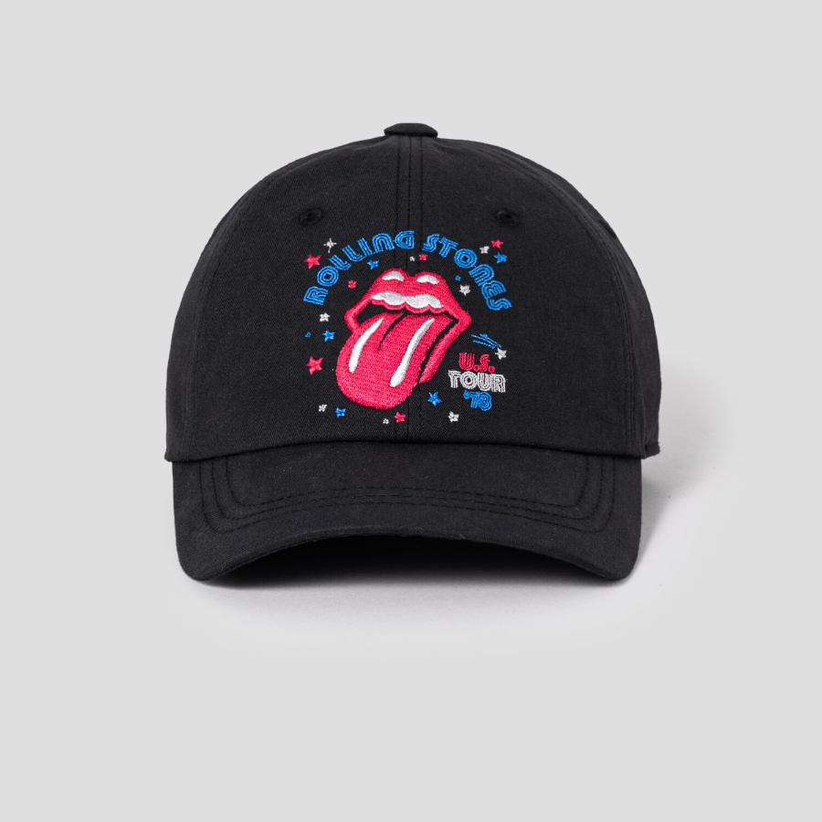 8 seconds Rolling Stones Ball Cap — Black