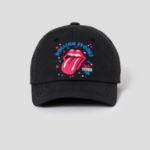 8 seconds Rolling Stones Ball Cap — Black