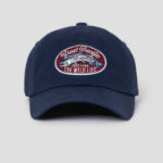 8 seconds Vintage Wappen Ball Cap — Navy