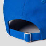 8 seconds Cotton 3-Line Typo Ball Cap — Blue