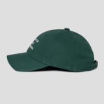 8 seconds Cotton 3-Line Typo Ball Cap — Green