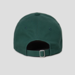 8 seconds Cotton 3-Line Typo Ball Cap — Green