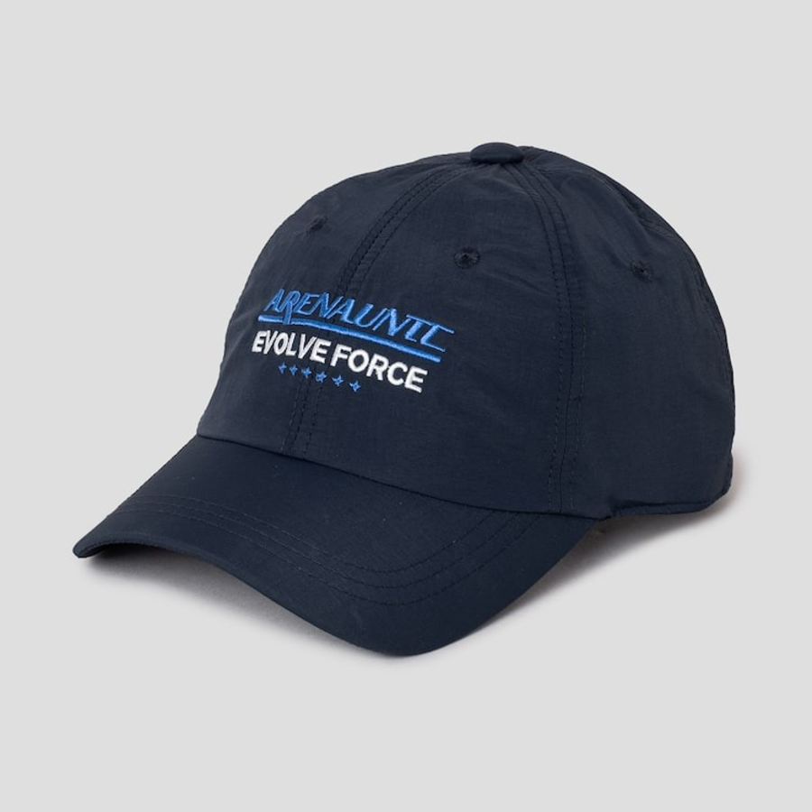 8 seconds Nylon Lettering Embroidery Ball Cap — Navy