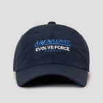 8 seconds Nylon Lettering Embroidery Ball Cap — Navy