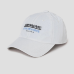 8 seconds Nylon Lettering Embroidery Ball Cap — Light Grey