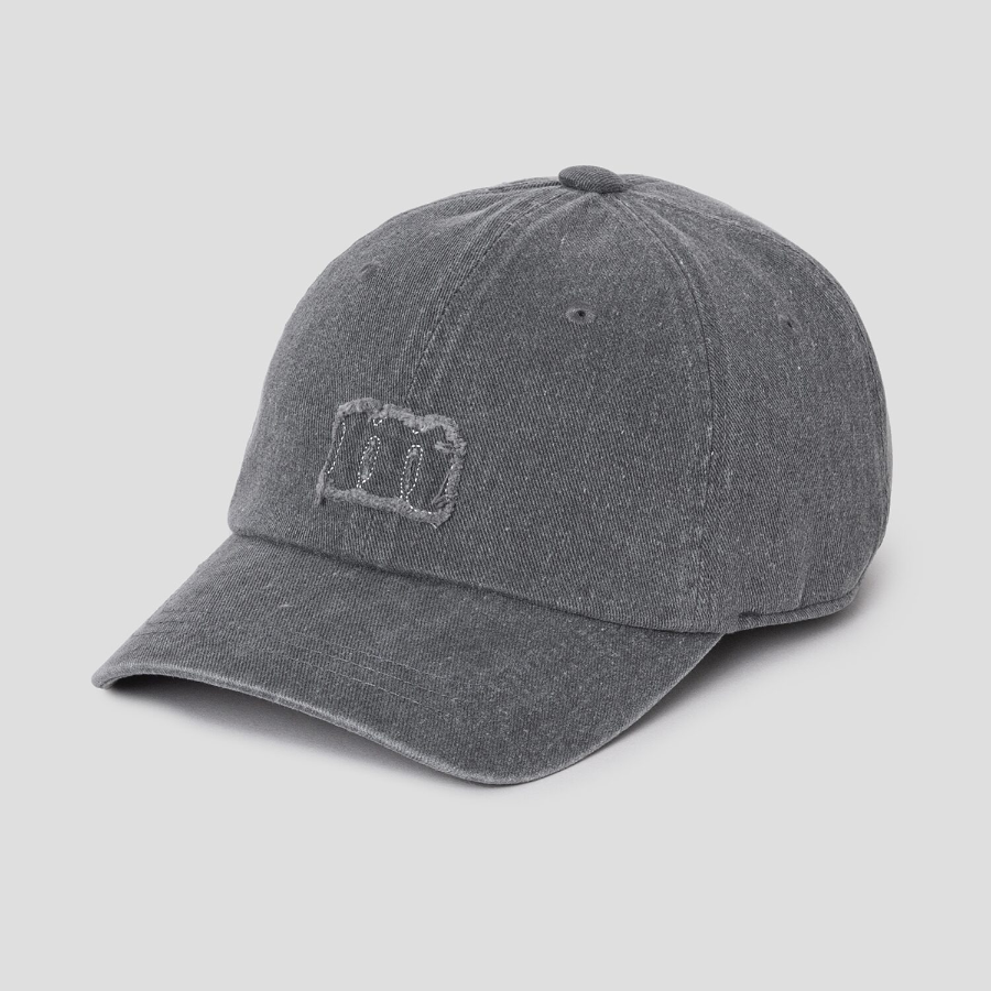 8 seconds Vintage Wappen Ball Cap — Ash