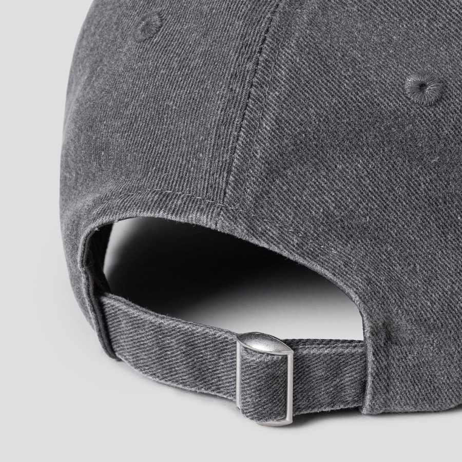 8 seconds Vintage Wappen Ball Cap — Ash