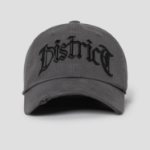 8 seconds Cotton Volume Embroidery Ball Cap — Ash