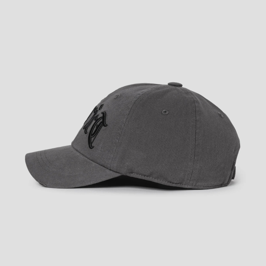 8 seconds Cotton Volume Embroidery Ball Cap — Ash