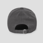 8 seconds Cotton Volume Embroidery Ball Cap — Ash