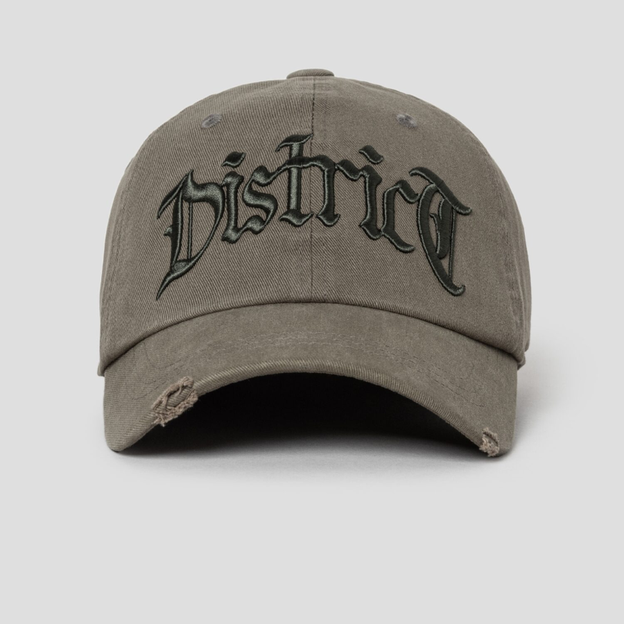 8 seconds Cotton Volume Embroidery Ball Cap — Khaki