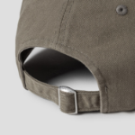 8 seconds Cotton Volume Embroidery Ball Cap — Khaki