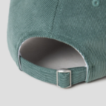 8 seconds Corduroy Embroidery Ball Cap — Green