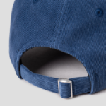 8 seconds Corduroy Embroidery Ball Cap — Blue