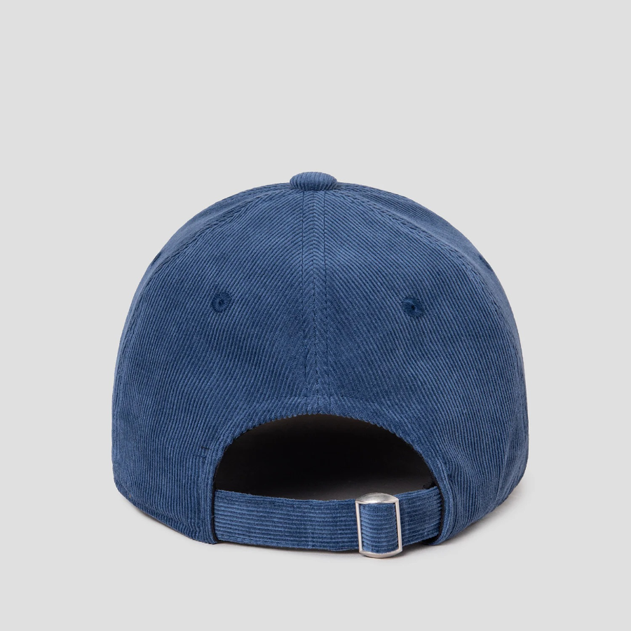 8 seconds Corduroy Embroidery Ball Cap — Blue