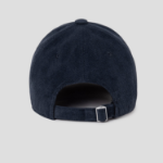 8 seconds Corduroy Embroidery Ball Cap — Navy