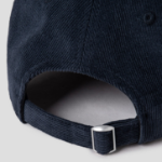 8 seconds Corduroy Embroidery Ball Cap — Navy