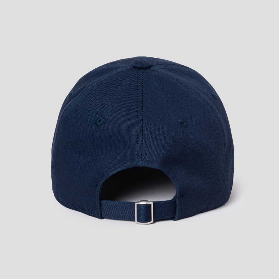 8 seconds Brim Embroidery Ball Cap — Navy