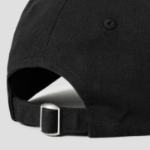 8 seconds Cotton Chain Embroidery Ball Cap — Black