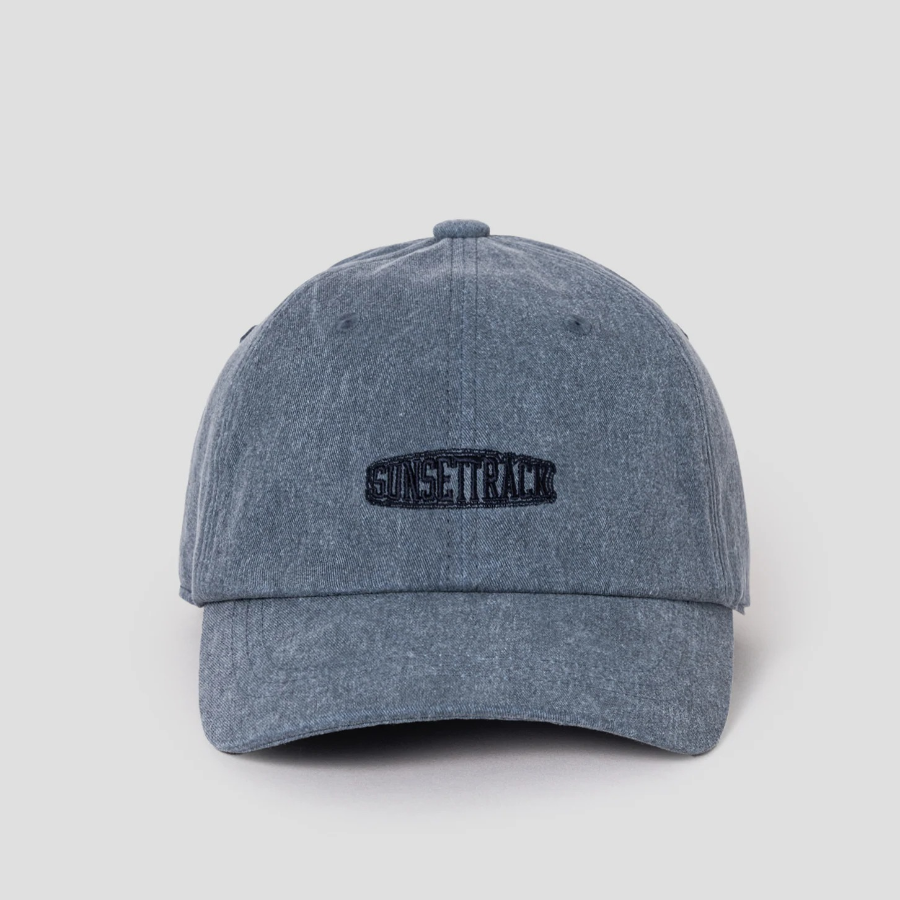 8 seconds Washed Wappen Logo Ball Cap — Ash