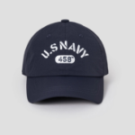 8 seconds Embroidery Ball Cap — Navy