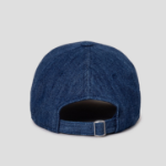 8 seconds Denim Square Embroidery Ball Cap — Blue