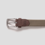 8 seconds 30mm Tube Style Elastane Belt — Beige