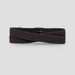 8 seconds 30mm Elastane Long-Length Belt — Brown