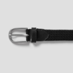 8 seconds 30mm Elastane Belt — Black