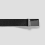 8 seconds 30mm Open Buckle Webbing Tape Belt — Black