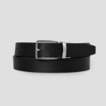 8 seconds 30mm Reversible Buckle Belt — Black