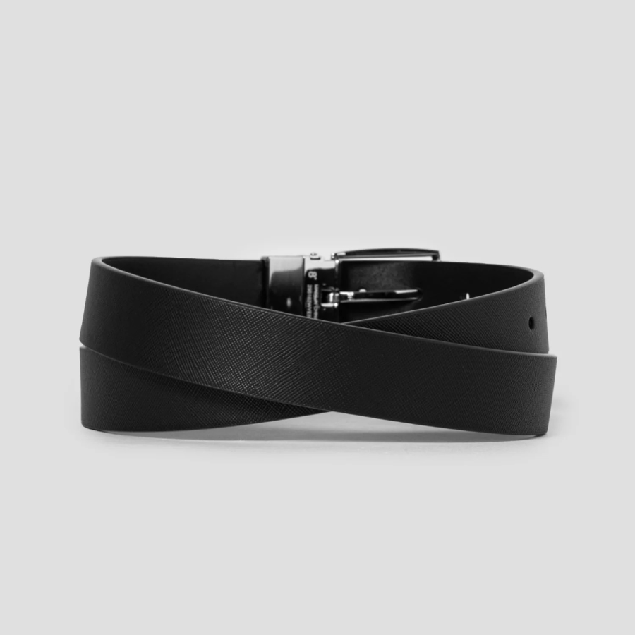 8 seconds 30mm Reversible Buckle Belt — Black