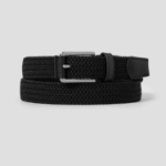 8 seconds 30mm Elastane Webbing Belt — Black