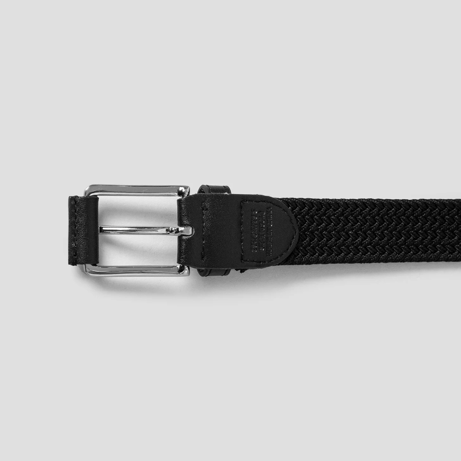 8 seconds 30mm Elastane Webbing Belt — Black