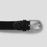 8 seconds 30mm Elastic Webbing Belt — Black
