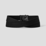 8 seconds 30mm Webbing Tape Easy Buckle Belt — Black