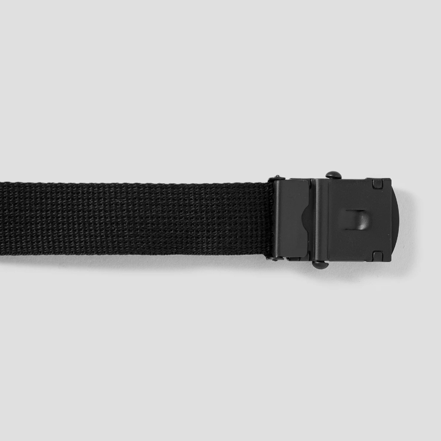 8 seconds 30mm Webbing Tape Easy Buckle Belt — Black